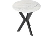  white occasional tables all   