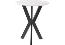  white occasional tables all   