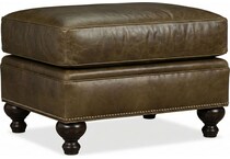  green ottoman   
