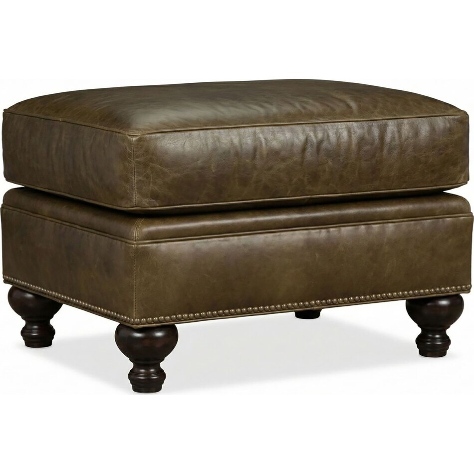  green ottoman   