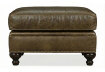  green ottoman   