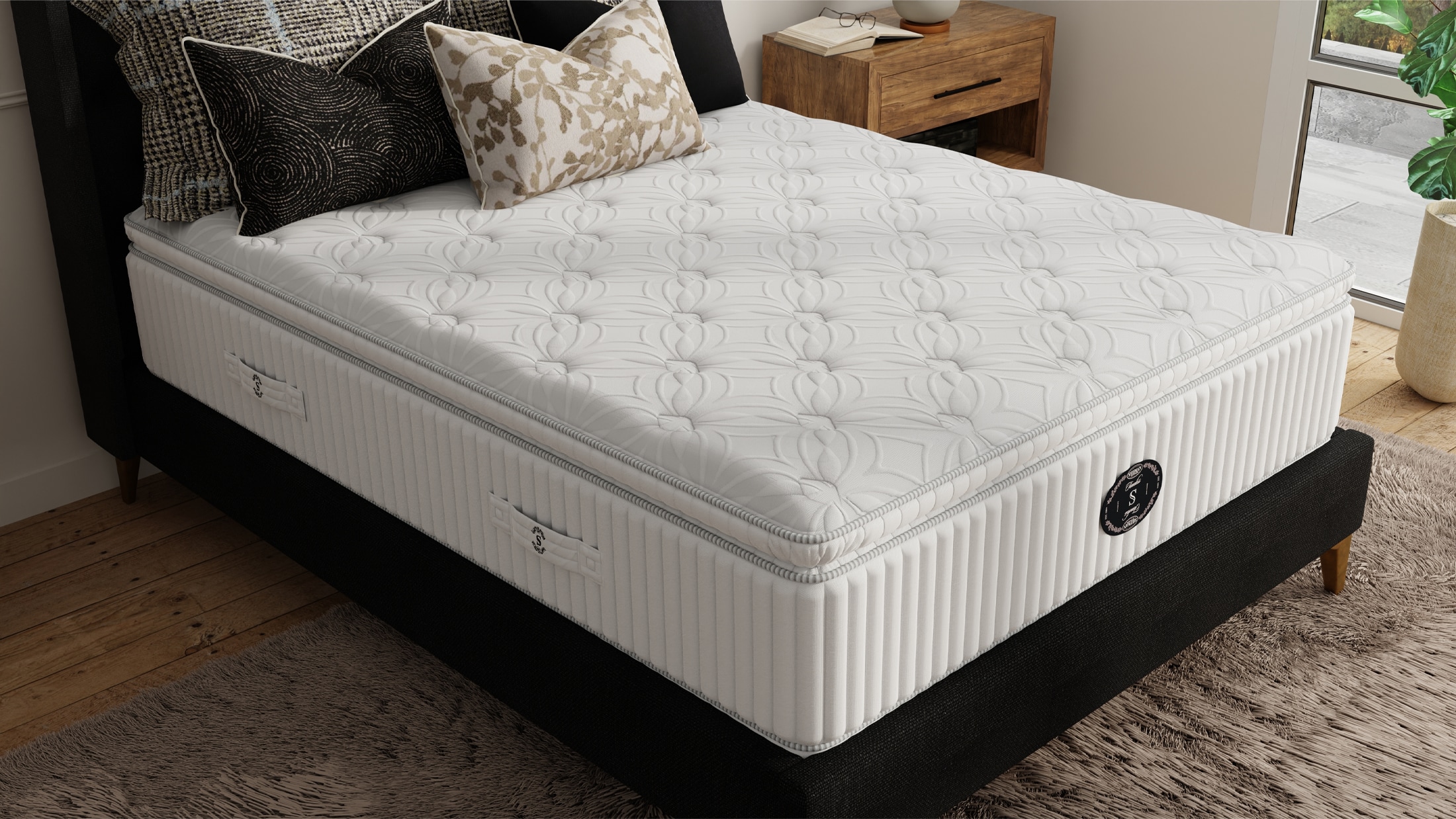 Snow Day Plush Queen Mattress