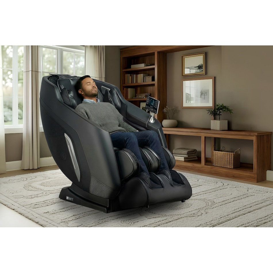  black recliner   