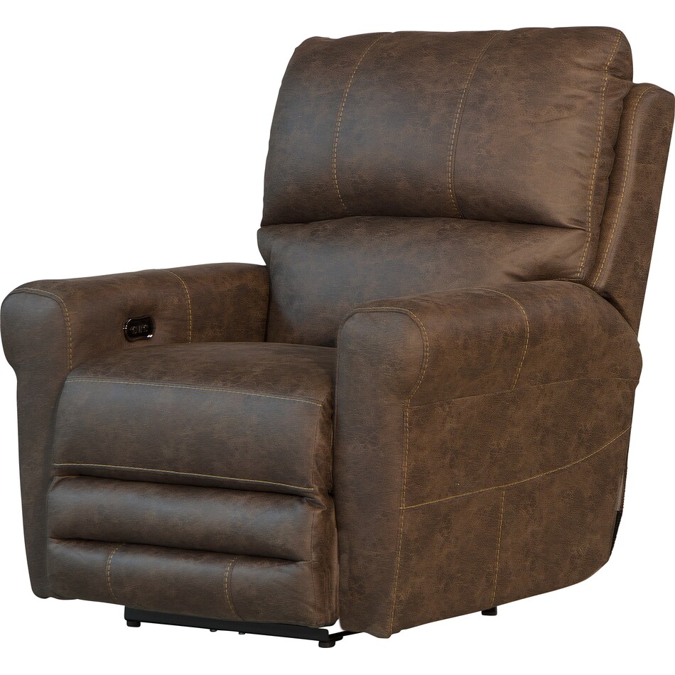  brown recliner   