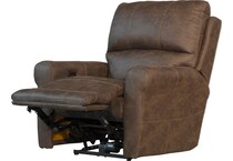  brown recliner   
