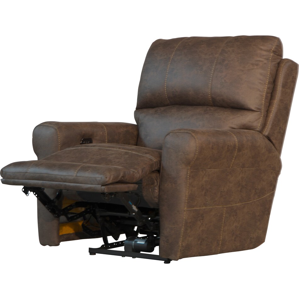  brown recliner   