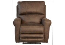  brown recliner   