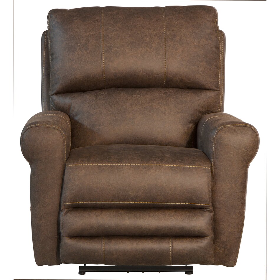  brown recliner   