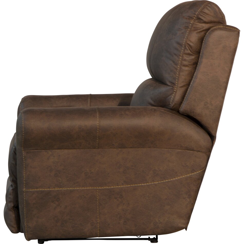  brown recliner   