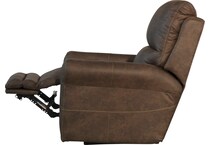  brown recliner   