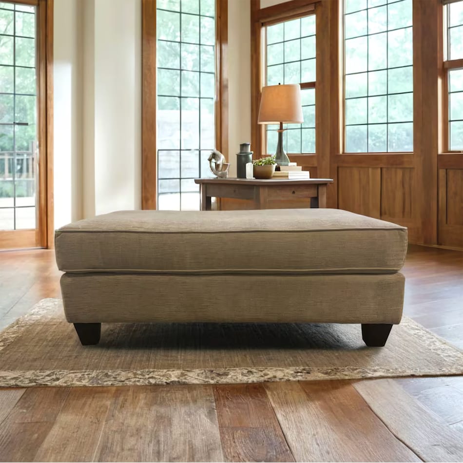  gray ottoman   