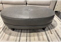  gray ottoman   