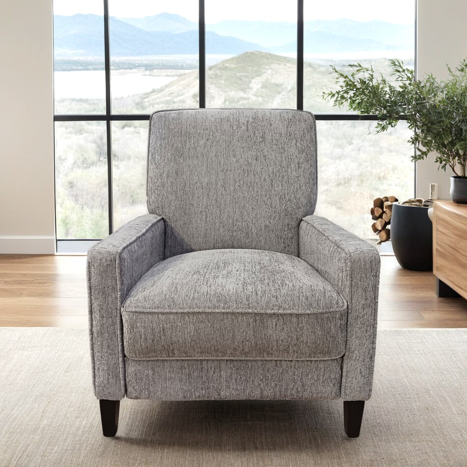  gray recliner   