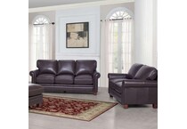  brown leather   