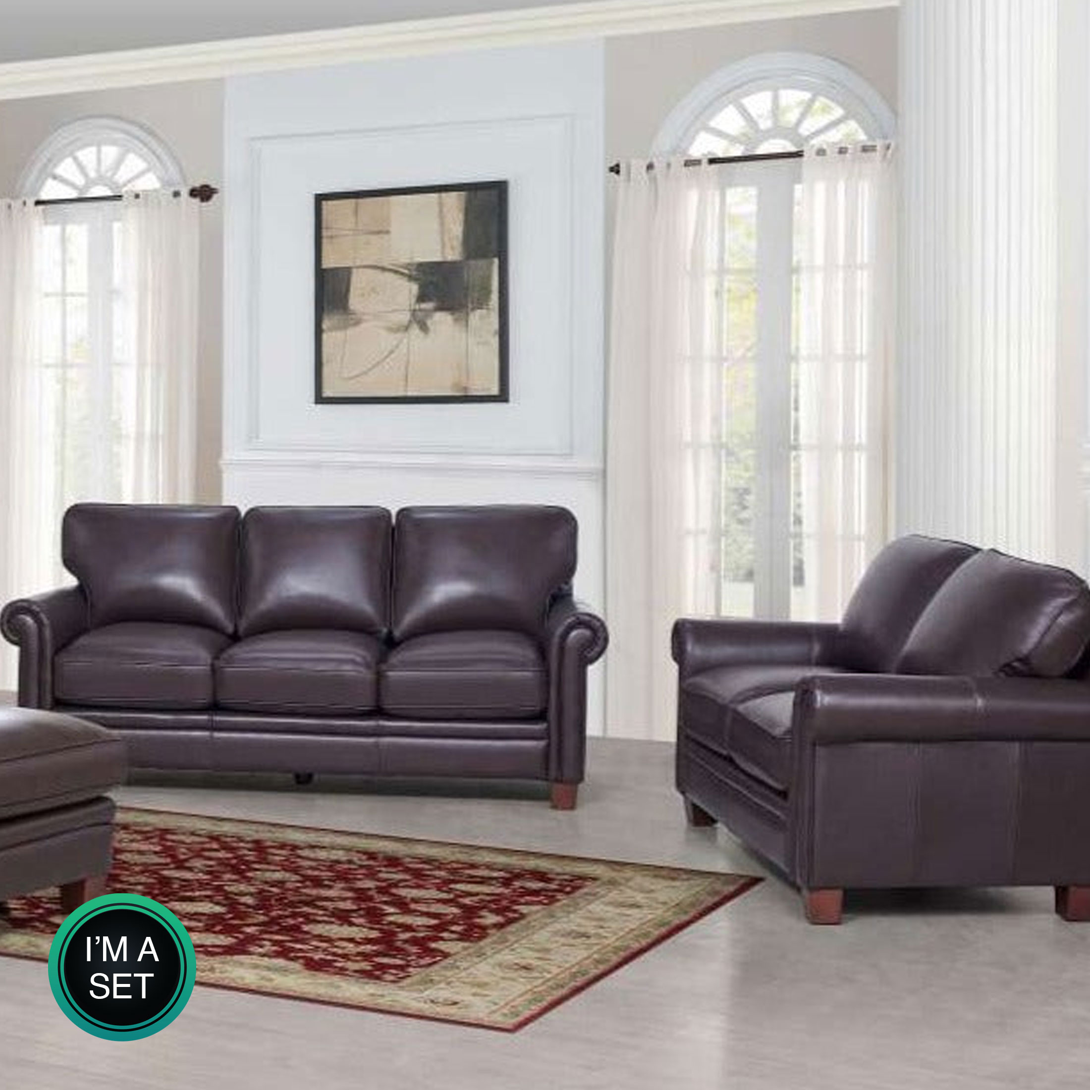 Georgetown Sofa & Loveseat Set