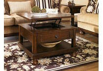  brown occasional tables all   
