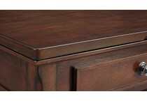  brown occasional tables all   