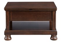  brown occasional tables all   