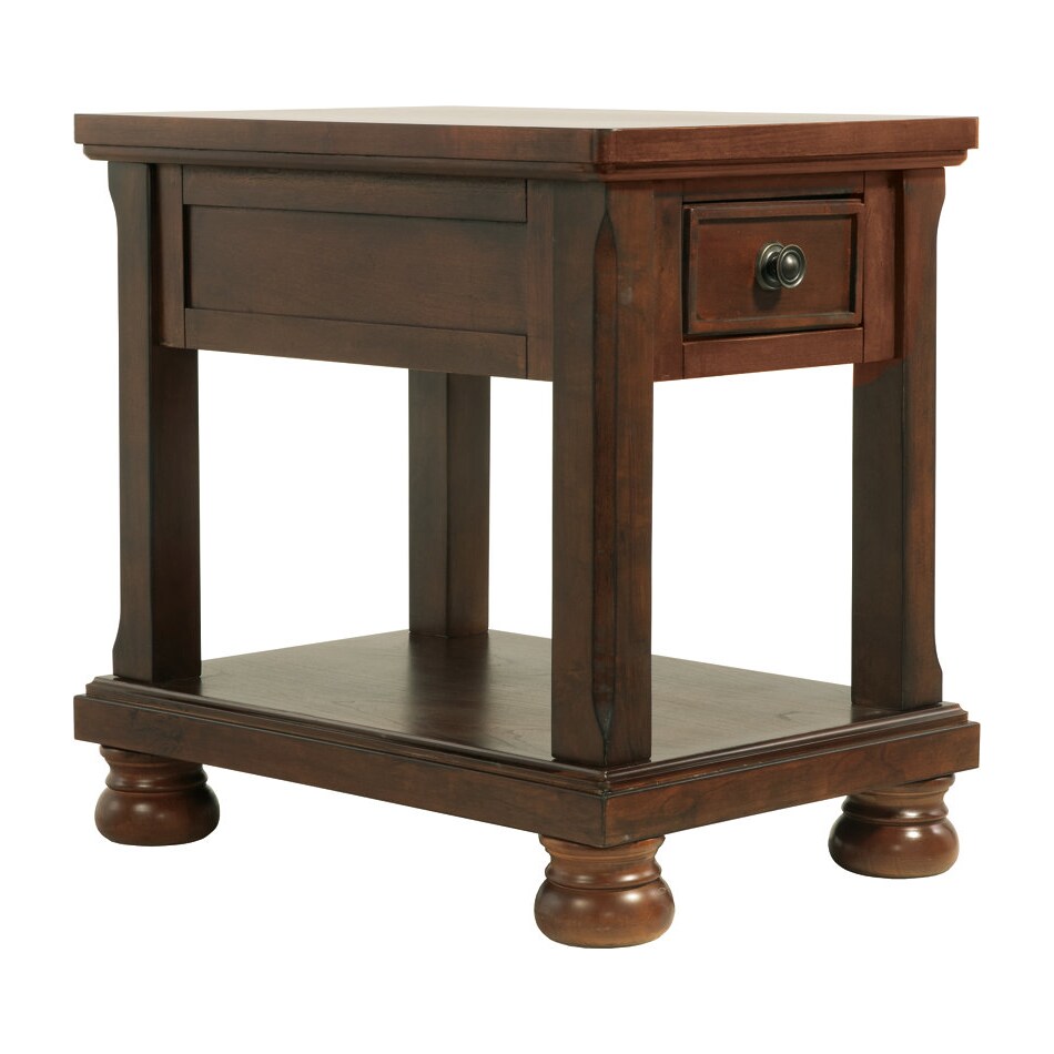  brown occasional tables all   