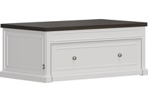  white occasional tables all   