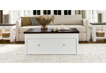  white occasional tables all   