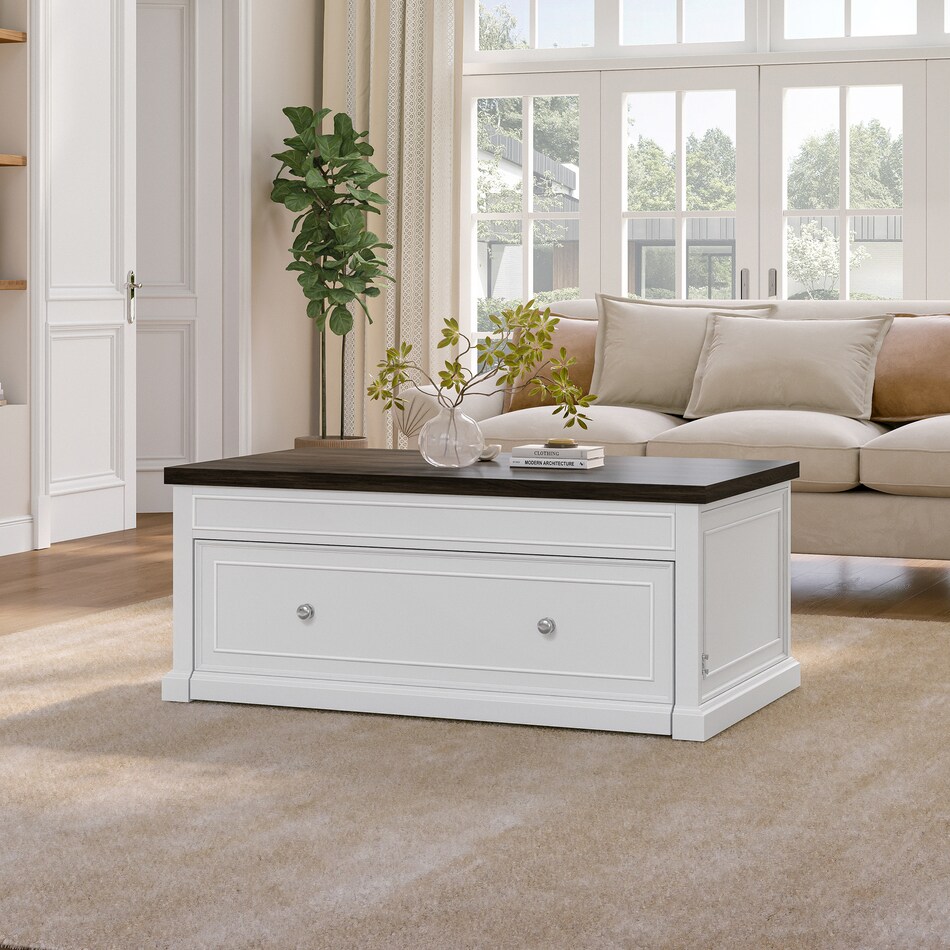  white occasional tables all   