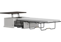  white occasional tables all   