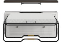  white occasional tables all   