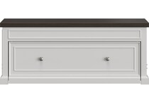  white occasional tables all   