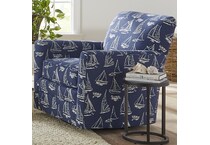  blue chair   