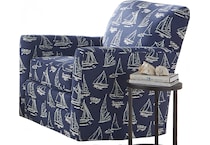  blue chair   