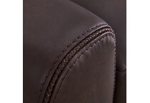  brown loveseat   