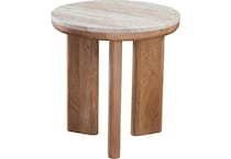  brown occasional tables all   