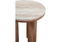  brown occasional tables all   