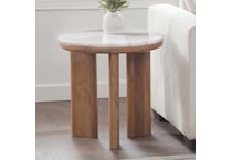  brown occasional tables all   
