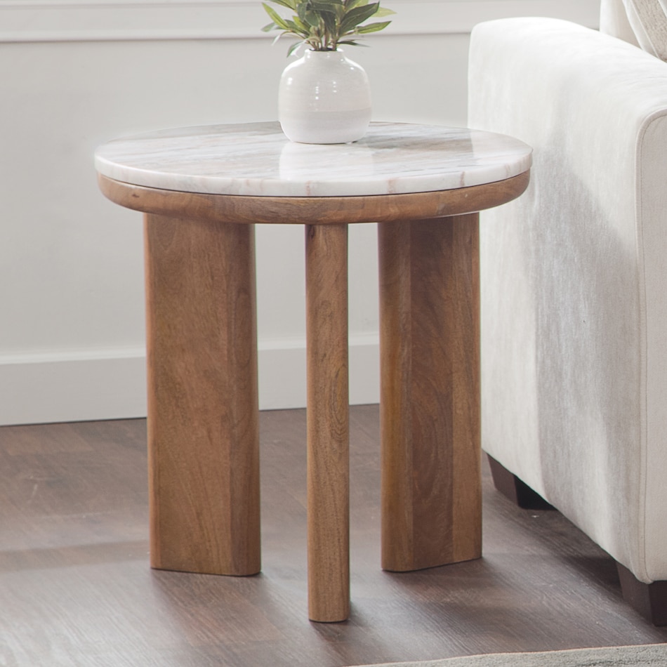  brown occasional tables all   