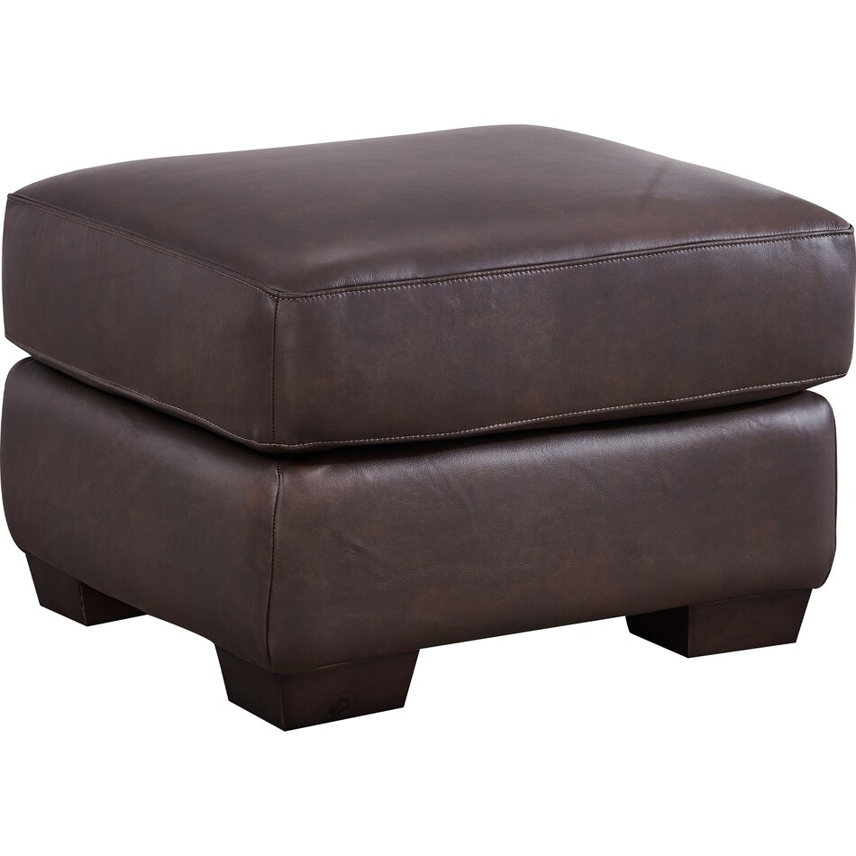  brown ottoman   