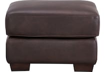  brown ottoman   