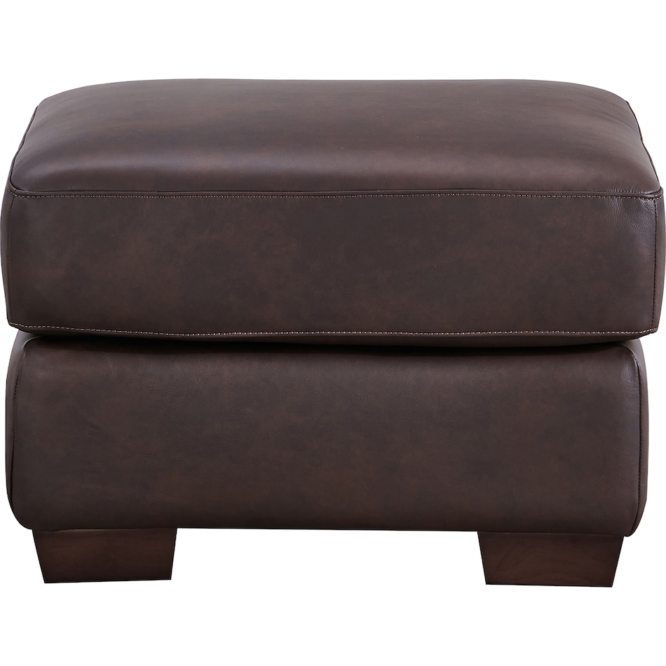  brown ottoman   