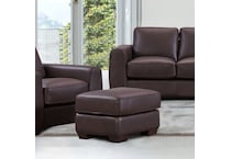  brown ottoman   