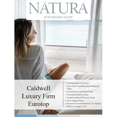 Natura Caldwell Luxury Firm Euro Top Mattress