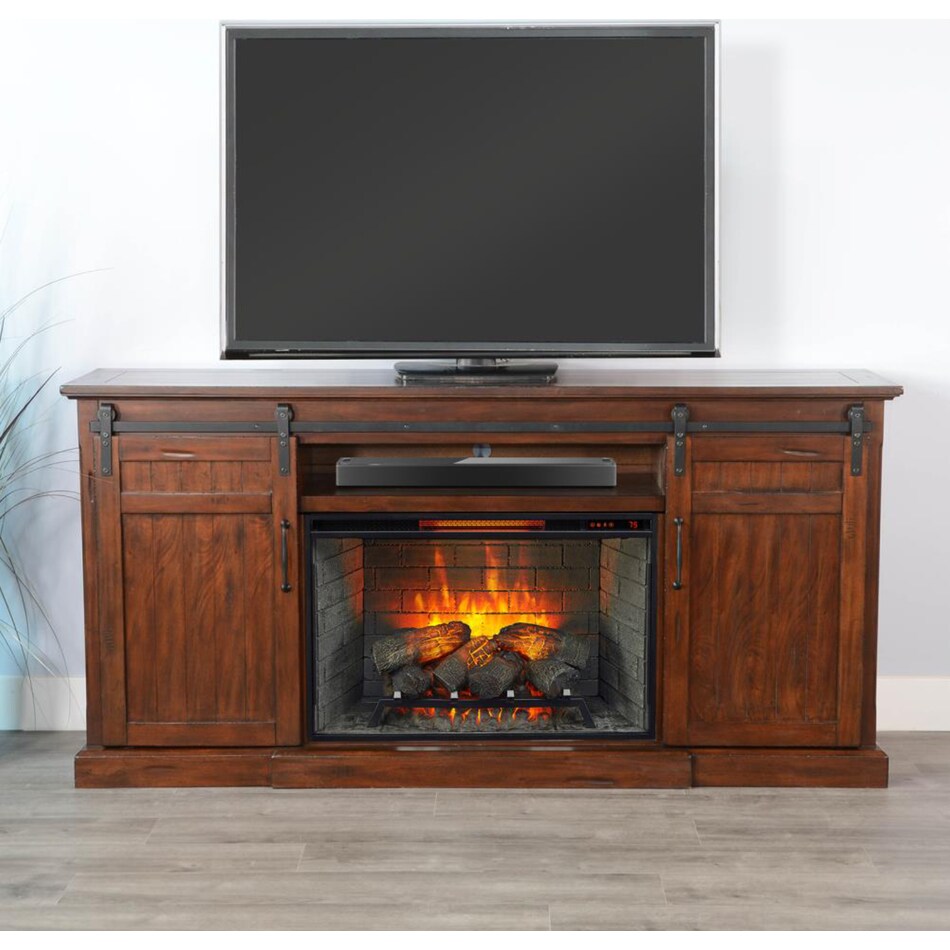  brown fire places   