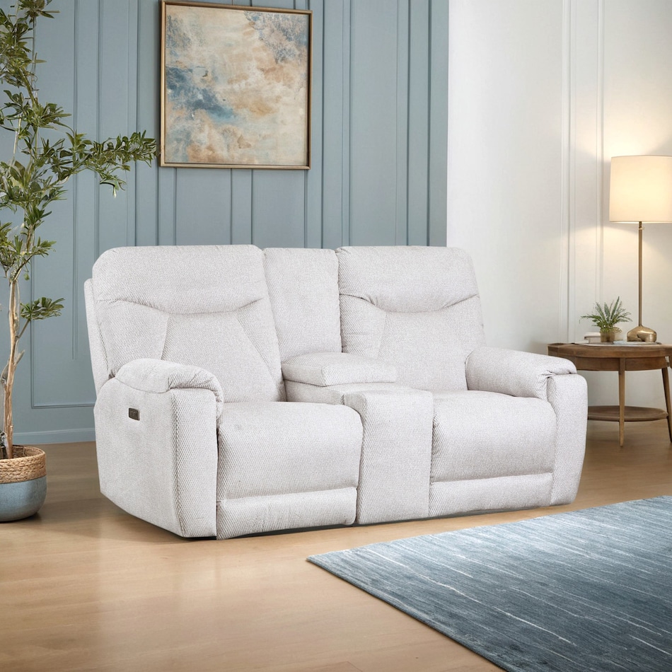  white loveseat   