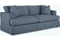  blue sofa   