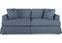  blue sofa   