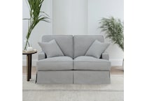  gray loveseat   