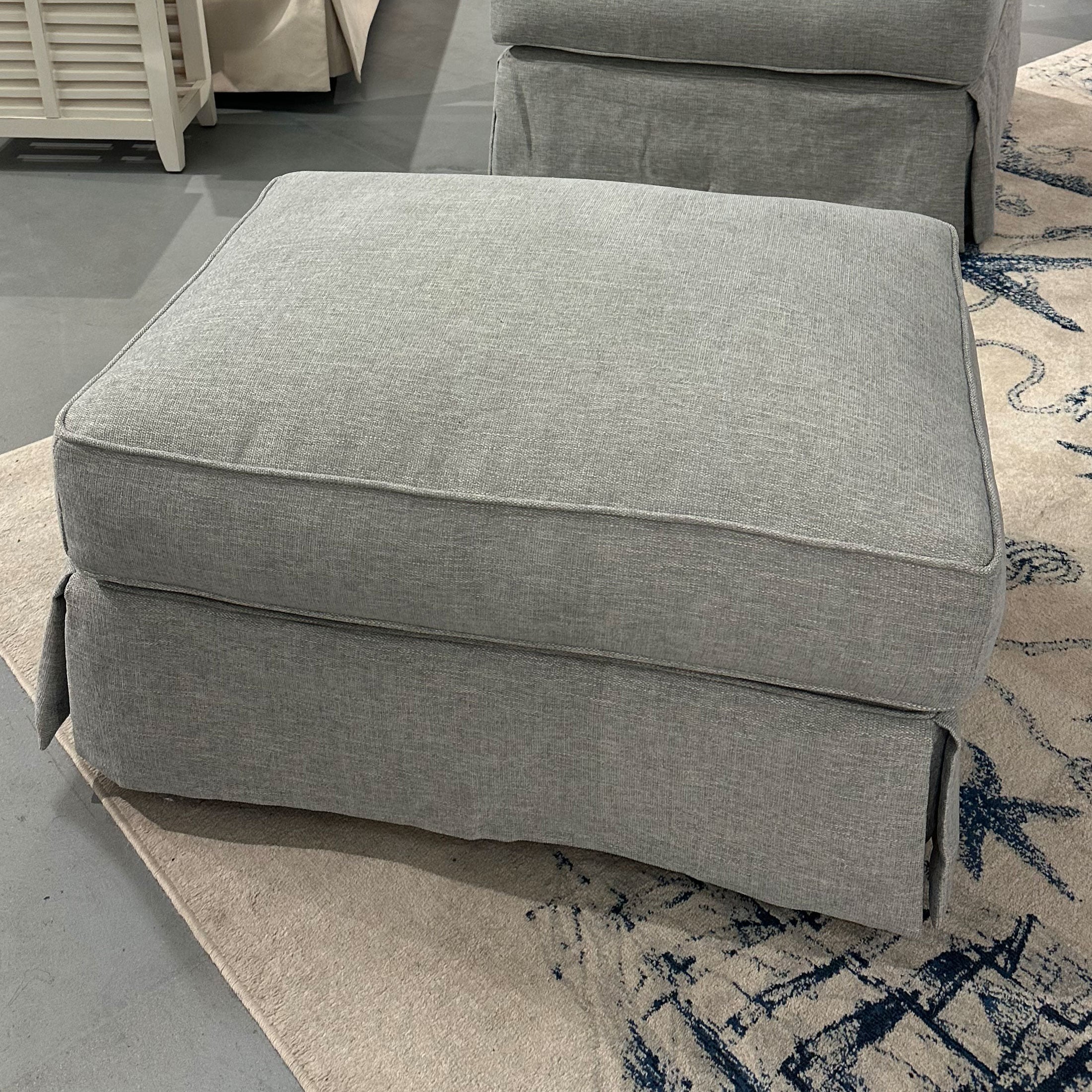 Slipcover Ottoman