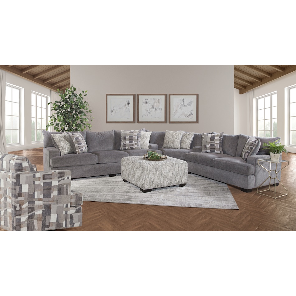  gray fabric   