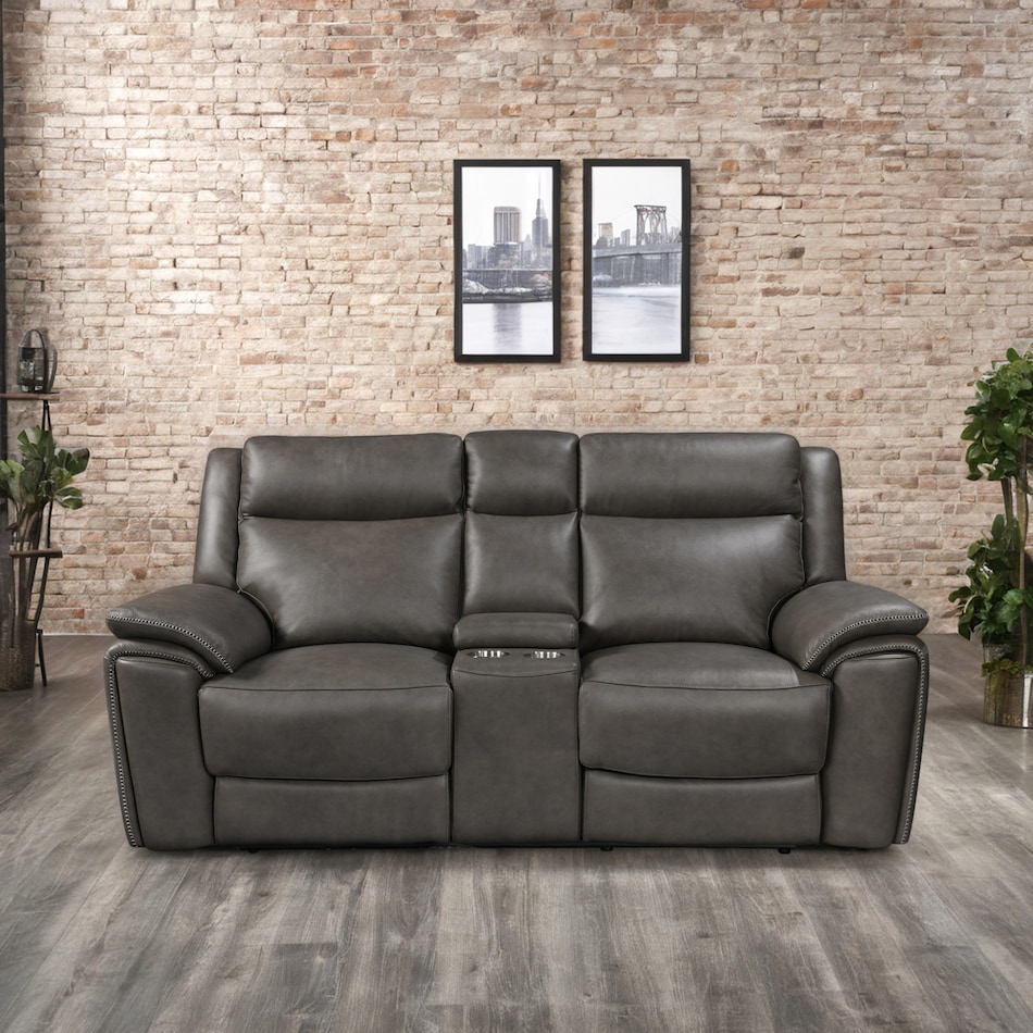  gray loveseat   