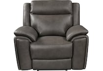  gray recliner   